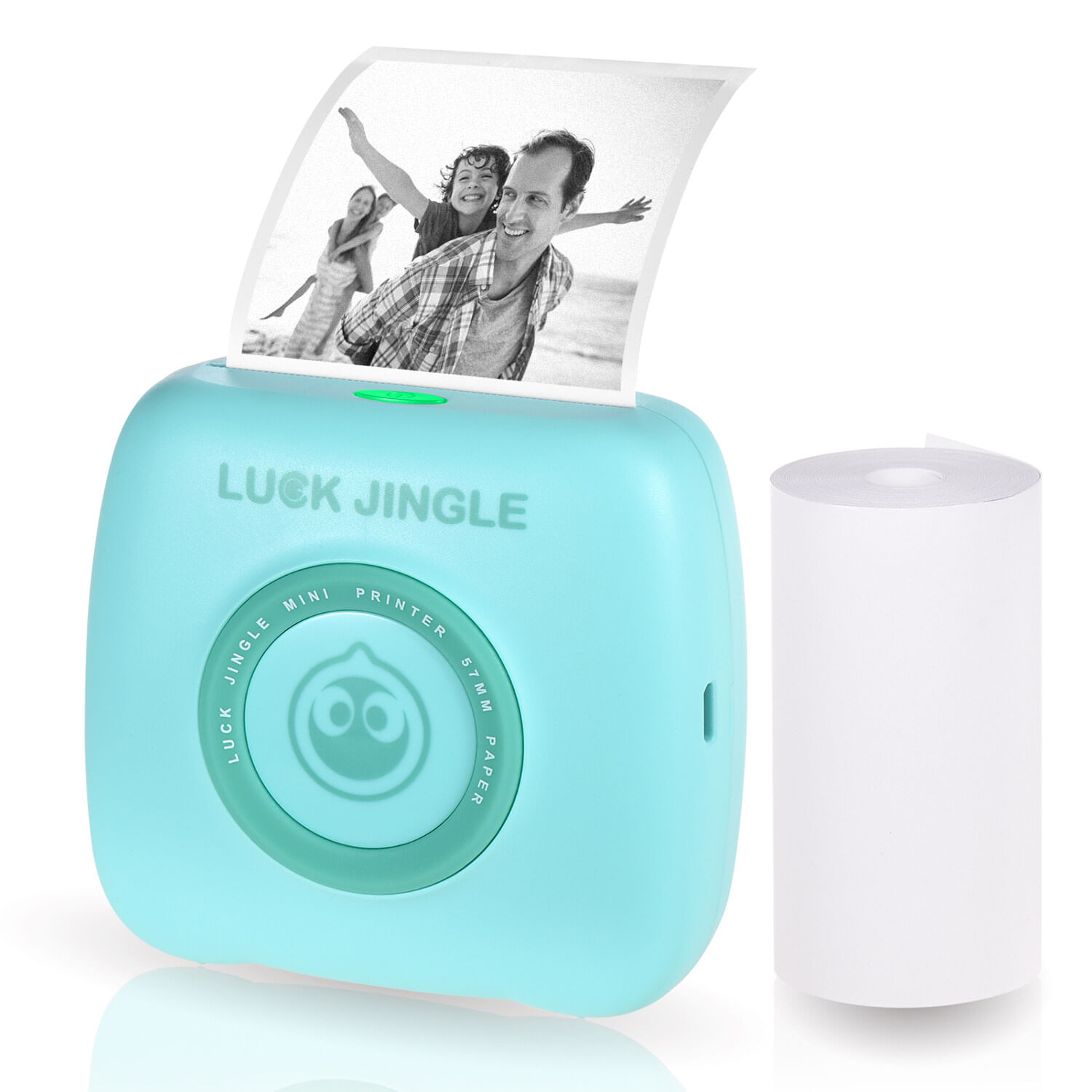 Impresora Térmica L1 203Dpi Definición Estándar Bluetooth Soporta 10 Idiomas Verde