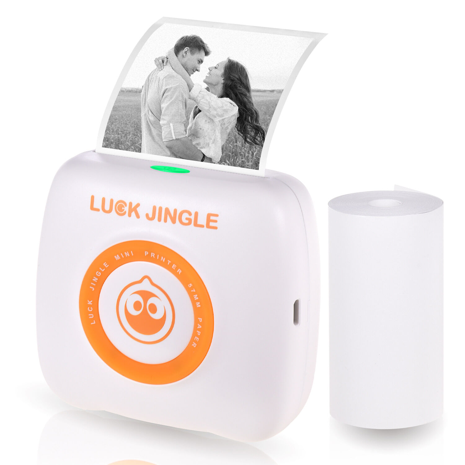 Impresora Térmica L1 203Dpi Sd Bluetooth Soporta 10 Idiomas Blanca