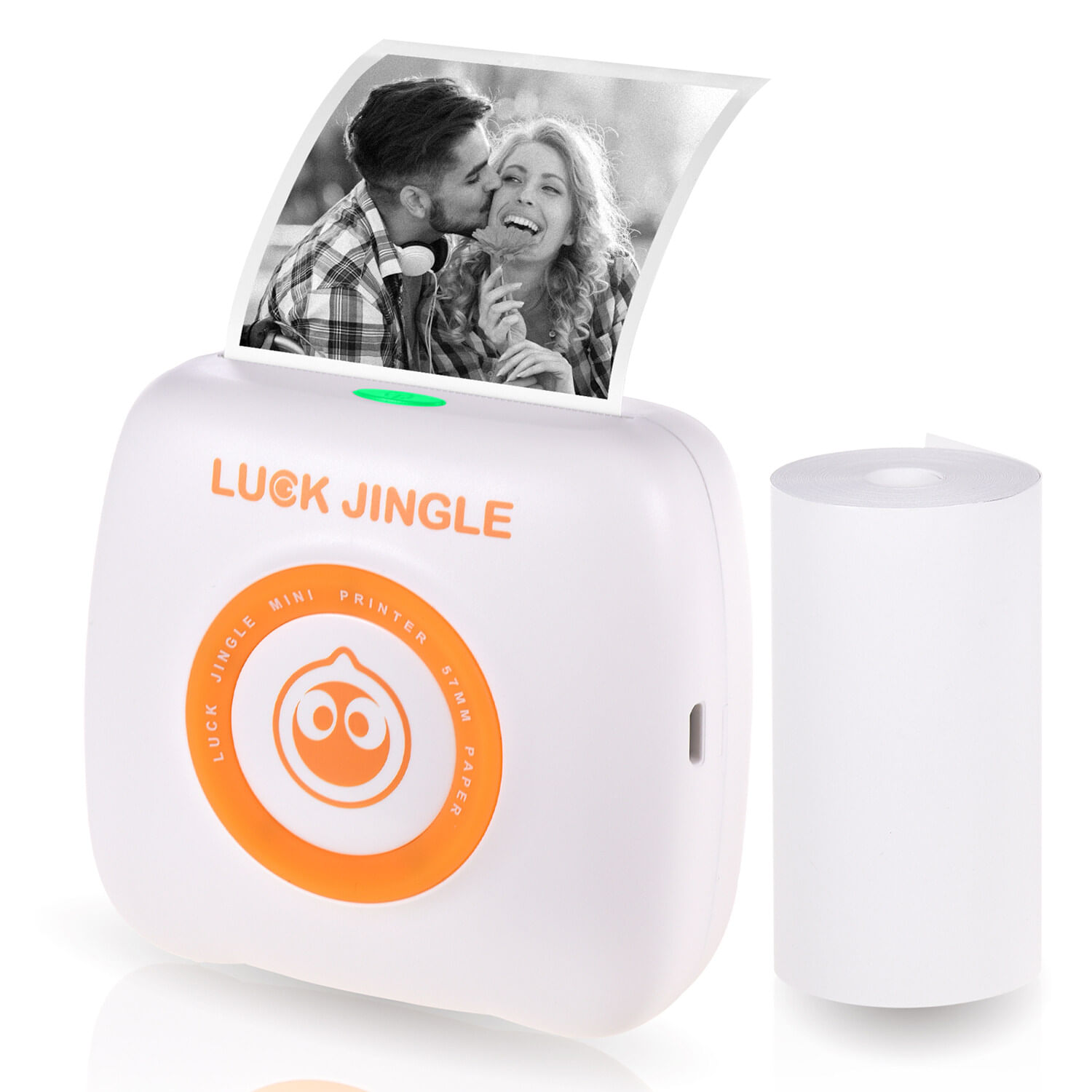 Impresora Térmica L2 304Dpi Bolsillo Soporta 10 Idiomas Bluetooth Blanco