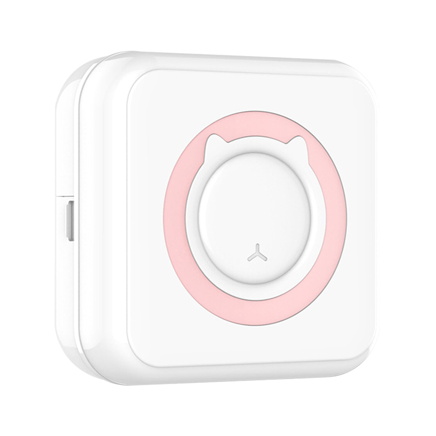 Impresora Térmica Portátil 2 Pulgadas Bluetooth Mini 203Dp Con 1 Rollo 57*30Mm 203Dpi Rosa