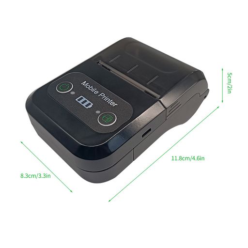 Impresora Térmica Portátil 2 Pulgadas Bluetooth Mini 203Dp Con 1