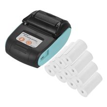 Mini Impresora Térmica Portátil Bluetooth 200Dpi Alimentación De Papel Rosa  - Promart