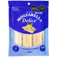 Palitos de Queso Mozzarella DELICE Paquete 180g