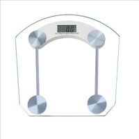 Balanza Digital Baño De Vidrio Hasta 180Kg - Transparente