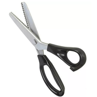 Tijera para Tela Zigzag de Modista Costura Tijera Zig Zag de 21.5 Cm