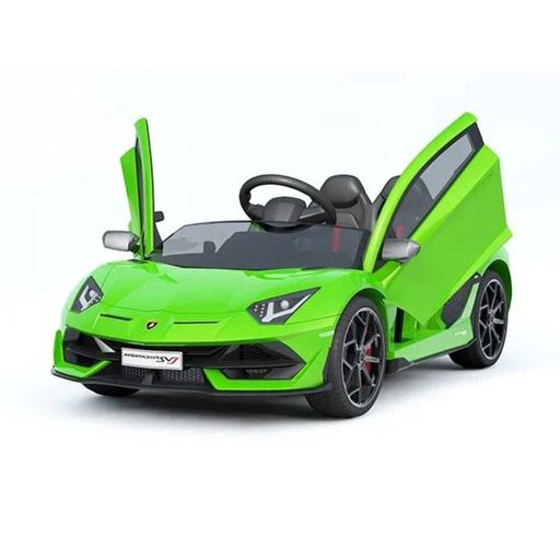 Carro a Bateria para Ninos Lamborghini Aventador svj Verde plazaVea plazaVea