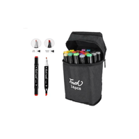 Plumones Touch Doble punta x 24 piezas