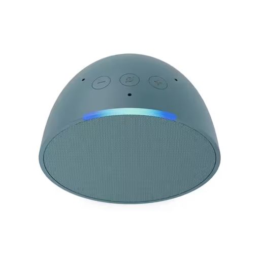 Echo Pop | Parlante inteligente y compacto con sonido definido y Alexa |  versión internacional con adaptador de corriente (15 W) de Estados Unidos 