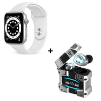Combo Smartwatch I9 Pro Max S Blanco + Audífonos Inalámbricos M45