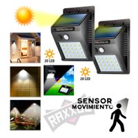 Kit 2 Lamparas Leds con Sensor de Movimiento 20 Leds