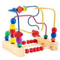 Didáctico Montessori de Madera en Forma de Laberinto