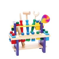 Set didáctico de herramientas de madera