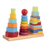 Torre apilable x3 Didácticos Abc
