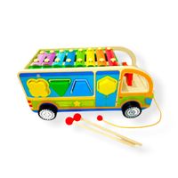 Xilófono Bus Encaje de Formas