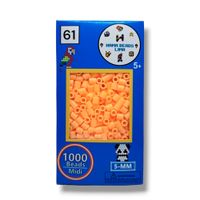 Cajita de Colores Hama Beads de 1000 Unidades Midi 5mm Orange yellow