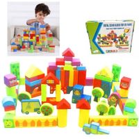 Bloques de Construcción x100 Pcs Geométricas