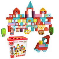 Bloques Geométricos ABC x100 Pcs