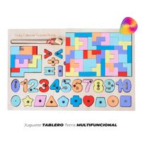 Juguete Tablero Tetris Multifuncional