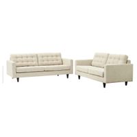 Juego de Sala 3 2 Lissandra Alto Hogar Beige