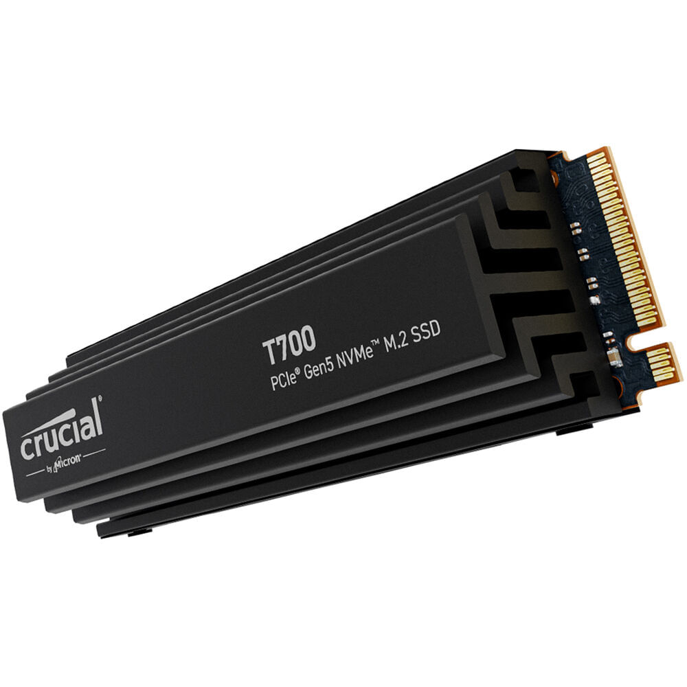 Ssd Interno Crucial T700 1Tb Pcie 5.0 X4 M.2 con Disipador de Calor