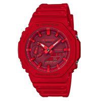 Reloj G-Shock Resina Roja GA-2100-4A