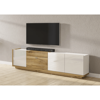 Mesa de TV Lars color Blanco/Duna TU MESITA