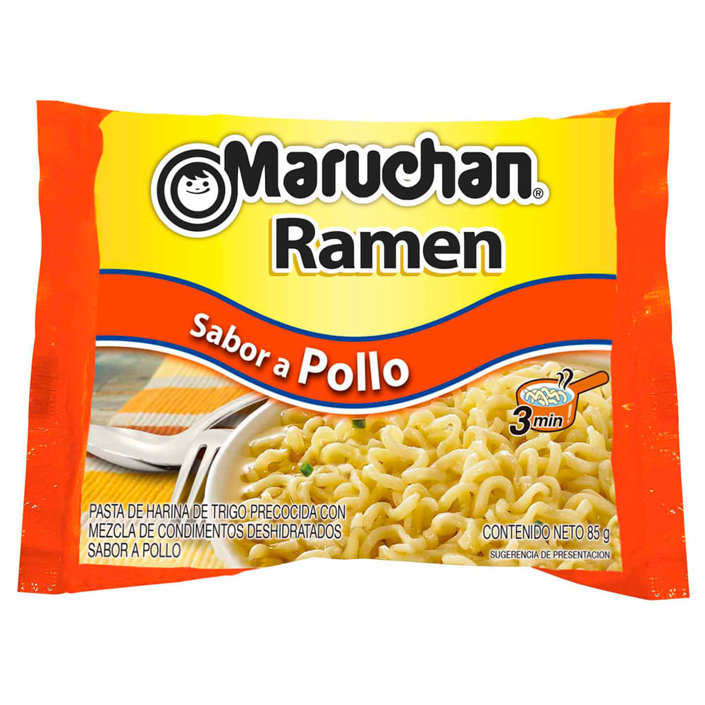 Sopa Instantánea MARUCHAN Pollo Bolsa 85g