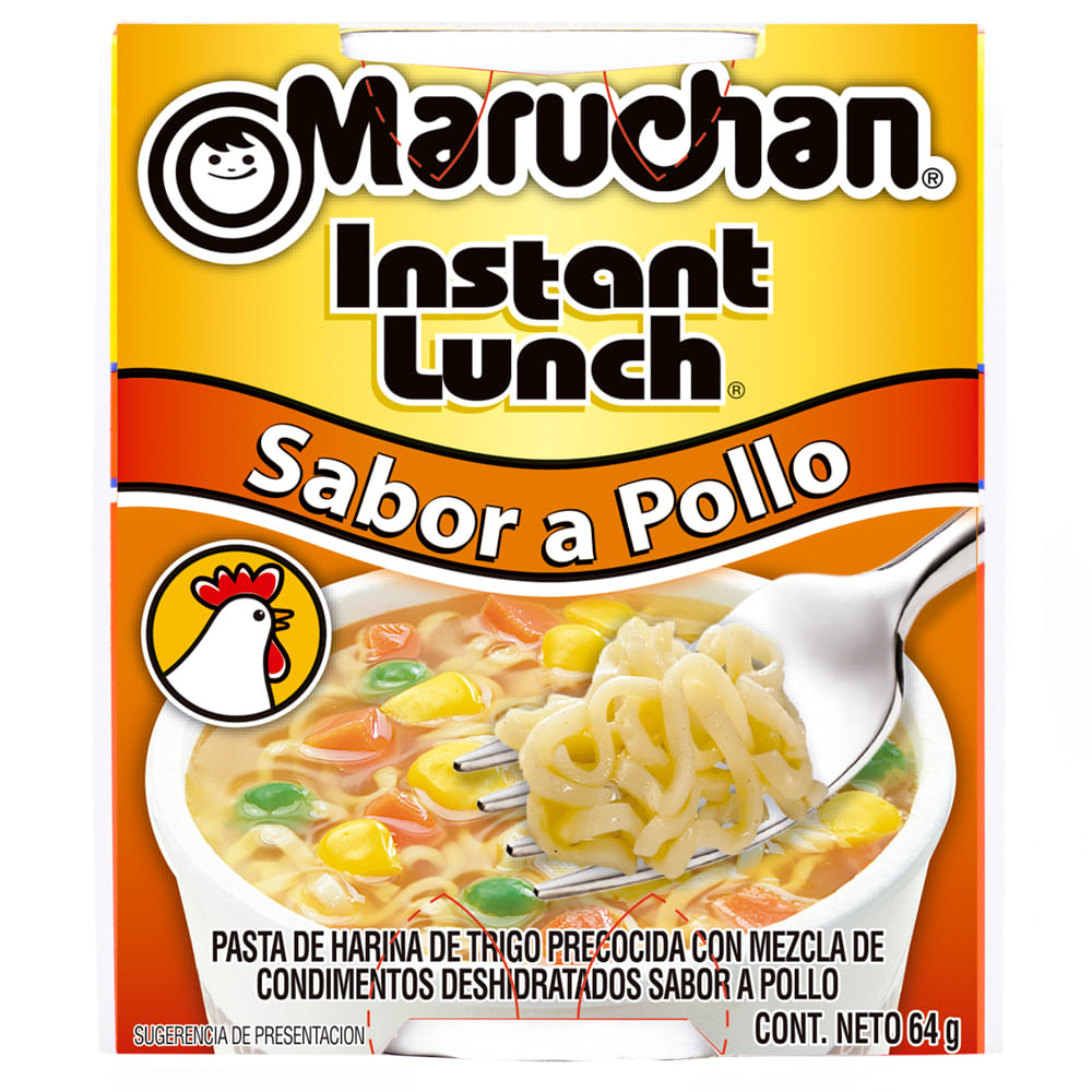 Sopa Instantánea MARUCHAN Pollo Vaso 64g