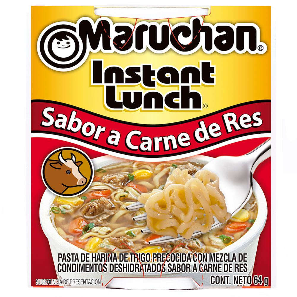 Sopa Instantánea MARUCHAN Res Vaso 64g
