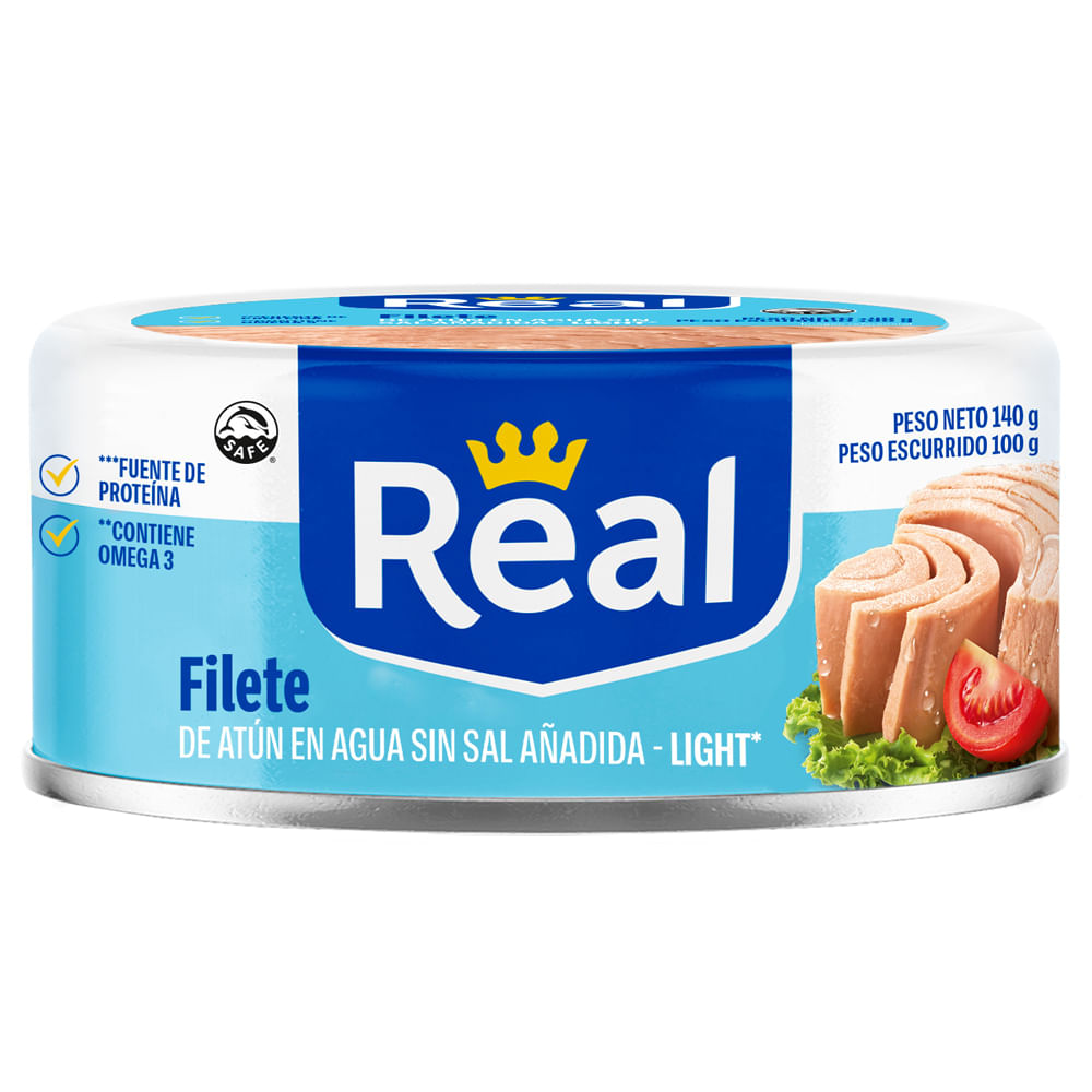 Filete de Atún Light REAL Lata 140g