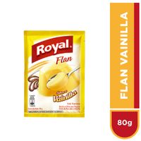 Flan ROYAL Sabor a Vainilla Sobre 80g