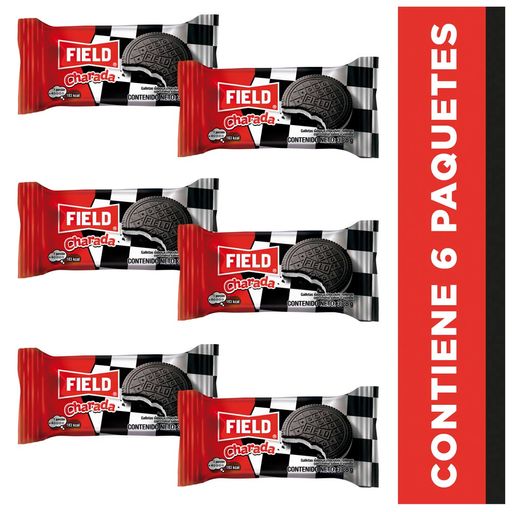 Field Galleta Charada 6 Pack x 240 gr.