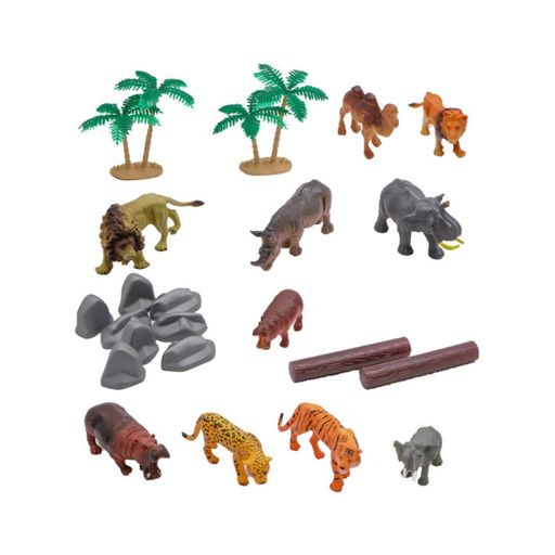 Set animales marinos Animal World 19 piezas