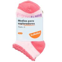 Pack x 3un Medias Moda Niña Polialgodón EUREKA