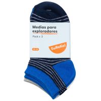 Pack x 3un Medias Moda Niño Polialgodón EUREKA