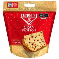 Panetón SAN JORGE Bolsa Zipper 900g