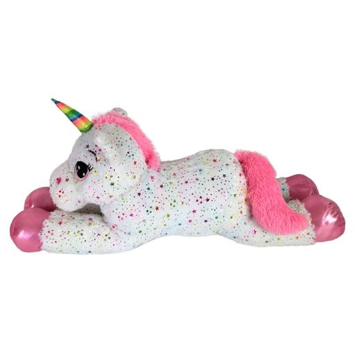 Peluche Kisses Unicornio 60Cm Blanco plazaVea plazaVea