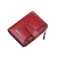 Billetera Compacta para Mujeres Baellerry Rojo