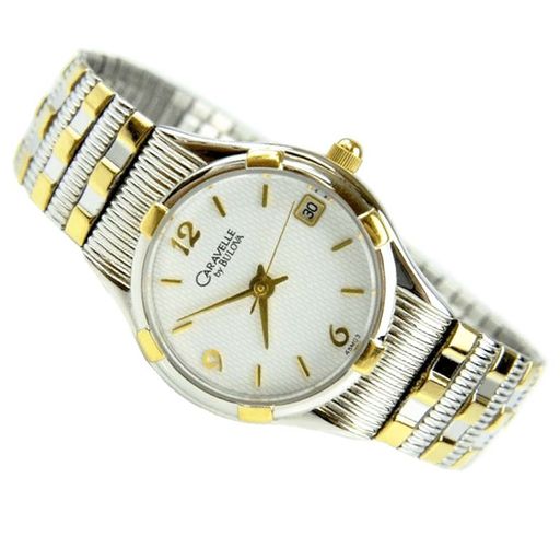 Reloj Caravelle by Bulova 45M03 Dama Anal gico Elegante Plateado