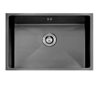 Lavadero de cocina 1 poza Acero Negro US01-7646