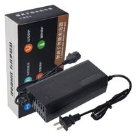 Cargador de 54.6V 3A Para Bicimoto Eléctrica con Batería de Litio 48V