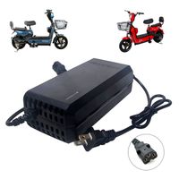 Cargador Para Bicimoto Eléctrica 48V 12Ah con Batería Plomo Acido