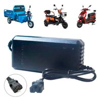 Cargador Para Moto Eléctrica 60V 20Ah con Batería Plomo Acido