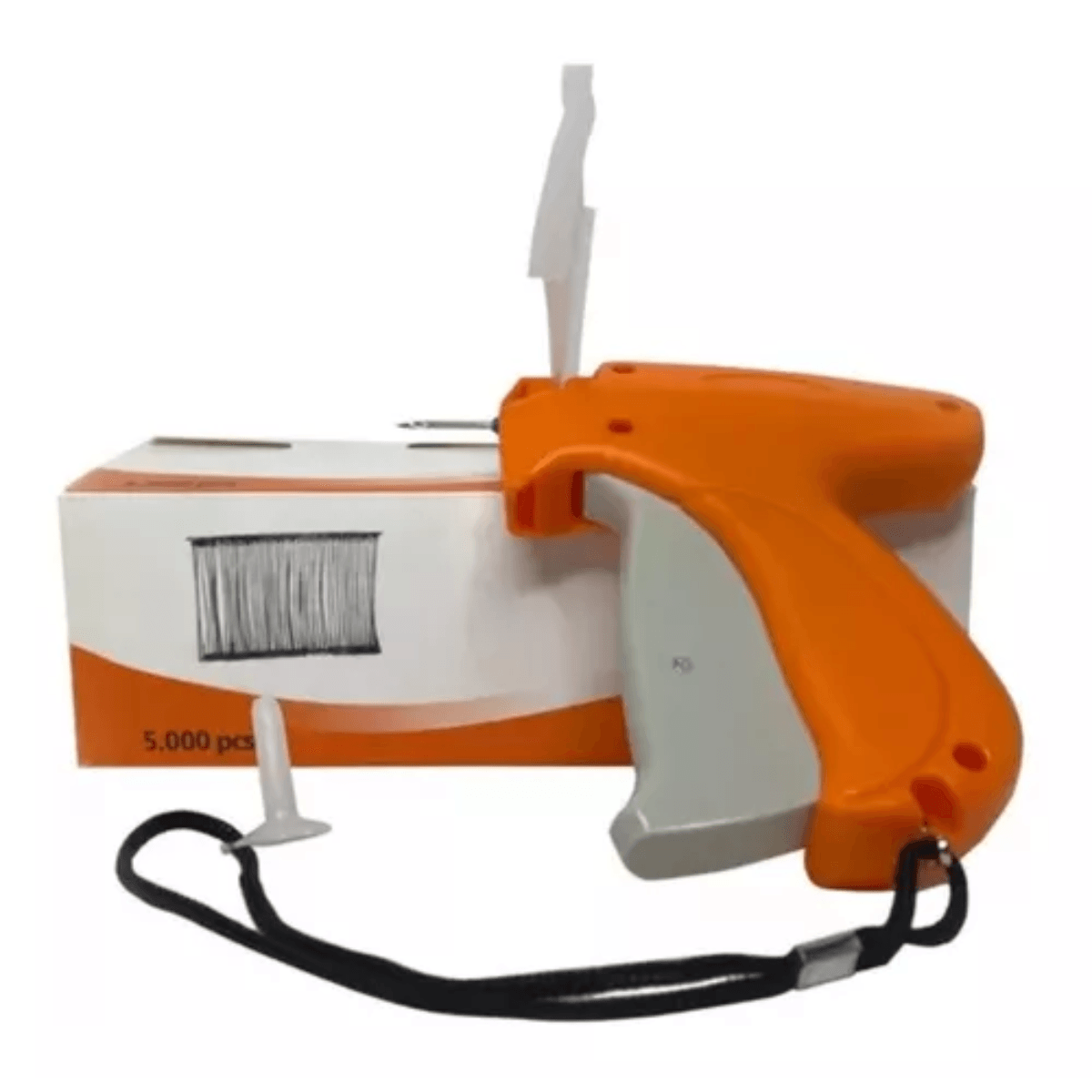 Pistola de Etiquetado para Ropa Kit de Pistola de Fijación de Etiquetas con 5000 Precintos Balines