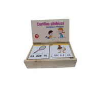 Cartillas silábicas De Madera
