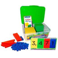 Juego Didáctico Multi-base 10 X121 Pcs - Evaflex