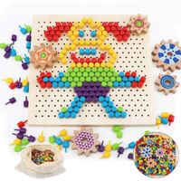 Rompecabezas Mosaico de Madera 256 Pcs