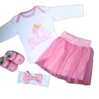 Ropa de Bebé Niña Barbie Recién Nacida Rosa