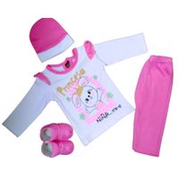 Ropa de Bebé Niña Princesa Recién Nacida Rosa 0 a 4 Meses