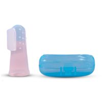 Cepillo Dedal de Silicona para Dientes y Encías | Azul